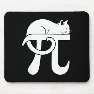 Pi Dag Wiskunde Kat Nerd Komedie Leraar Student Pi Muismat