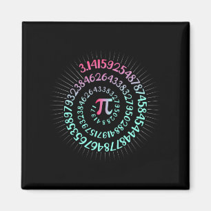 Pi-dag Wiskunde Nerd Geek 3.1415 Irrationeel Numme Magneet