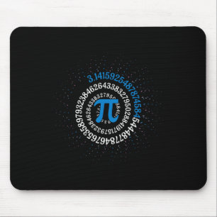 Pi-dag Wiskunde Nerd Geek 3.1415 Irrationeel Numme Muismat