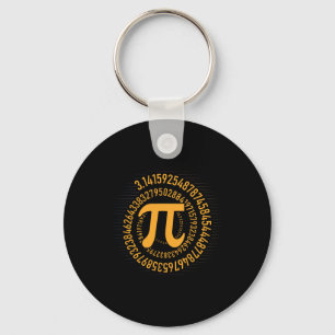Pi-dag Wiskunde Nerd Geek 3.1415 Irrationeel Numme Sleutelhanger