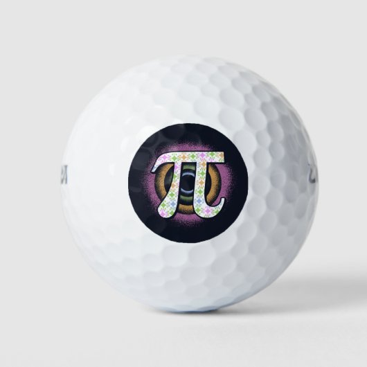 Pi Dag Wiskunde Nerd Golfballen (Voorkant)
