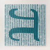 Pi Dag Wiskunde Nerd Legpuzzel (Horizontaal)