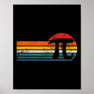 pi dag Wiskunde pun wiskunde symbool pi dag Poster
