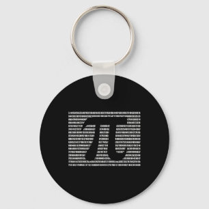 PI Dag Wiskunde Science Funny Teacher Gift Mannen Sleutelhanger