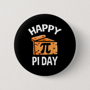 Pi-dagcijfers van Pi-regenboog 3.14 Wiskunde leraa Ronde Button 5,7 Cm