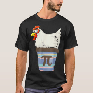 PI Day 2022 Wiskunde Lover Mathematics Chicken Pot T-shirt