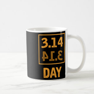 Pi Day - 3.14 = Pie Byckwards toeval Koffiemok