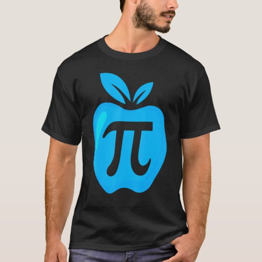 Pi Day Apple Pi Wiskunde Leraar 3 14 Wiskunde Geek T-shirt (Voorkant)