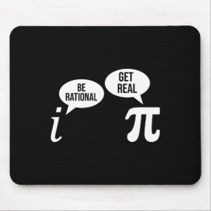Pi Day Be Rational Get Real Funny Wiskunde Compare Muismat