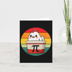 Pi Day Chicken Pot Pie Wiskunde Science Teacher Fu Kaart