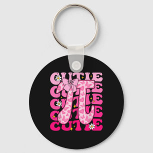 Pi Day Coquette Bow Vrouwen Kinder Peuter Wiskunde Sleutelhanger