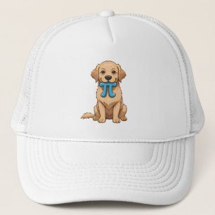 Pi Day Dog met Pi symbool Happy Pi Day Trucker Pet