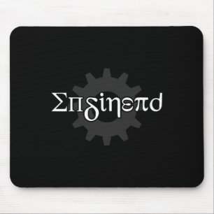 Pi Day Enginerd Engineer Wiskunde Funny Mechanical Muismat
