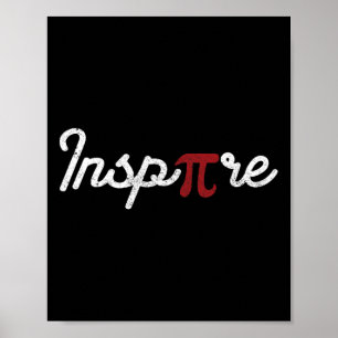 Pi Day Funny Inspire Studenten Leerkrachten Geeks Poster