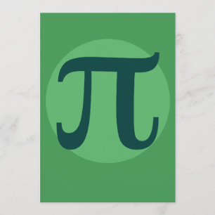 Pi Day Green Kaart