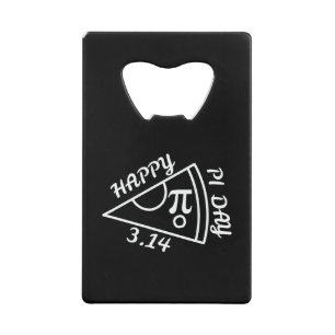 Pi Day Happy Pi Day Kredietkaart Flessenopener