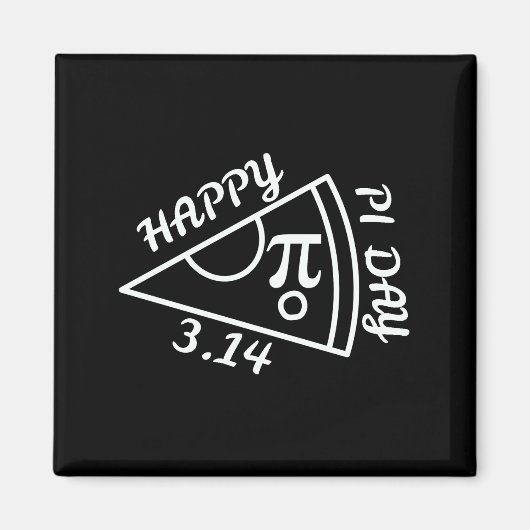 Pi Day Happy Pi Day Magneet (Voorkant)