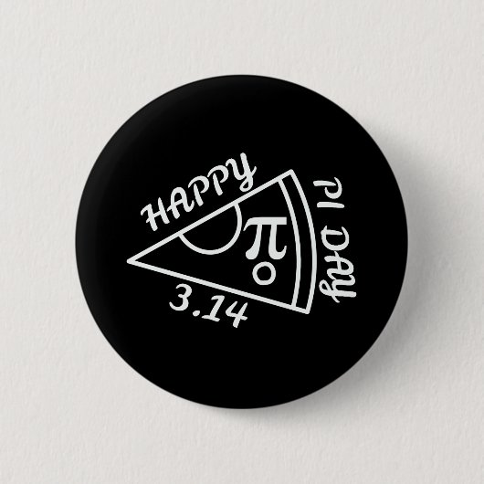 Pi Day Happy Pi Day Ronde Button 5,7 Cm (Voorkant)