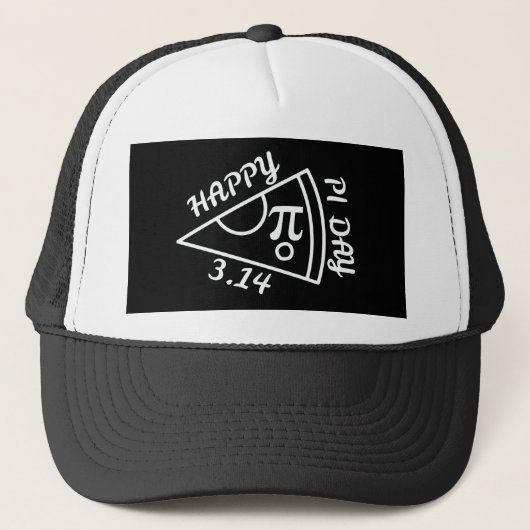 Pi Day Happy Pi Day Trucker Pet (Voorkant)