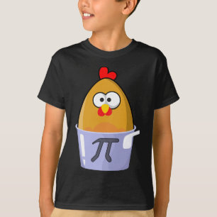 Pi Day Humoureuze Chicken Pot Pie Wiskunde Lover N T-shirt