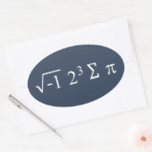 Pi Day I Ate some Pie i 8 sum pi Stickers (Enveloppe)