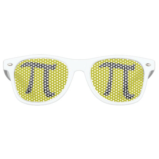 Pi Day Mars 2015 Design personnalisé Lunettes de s (Devant)