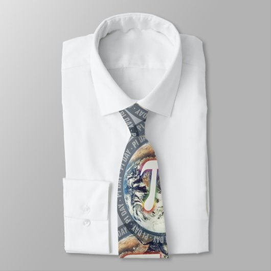 Pi Day on Earth motif - Cravate (Attaché)