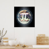 Pi Day on Earth - Poster des mathématiques (Cuisine)