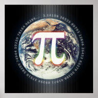 Pi Day on Earth - Poster des mathématiques