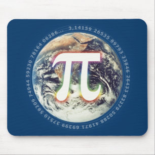 Pi Day on Earth   Wiskunde vieren Muismat