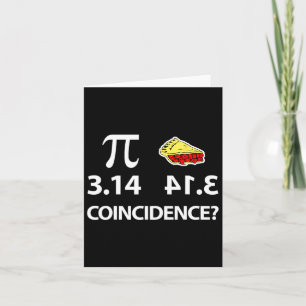 Pi Day Pi Byckwards is een samenloop van omstandig Kaart