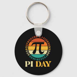 Pi Day - Pi Day Wiskunde minnaar Pi Symbol Science Sleutelhanger