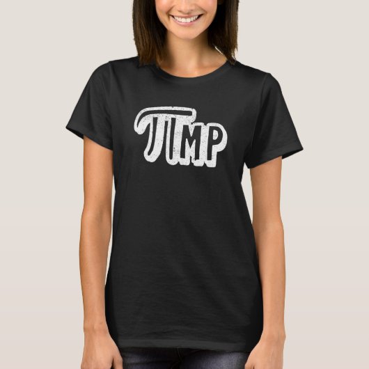 Pi Day Pi mp Pimp Pun Wiskunde Teacher Science Ner T-shirt (Voorkant)