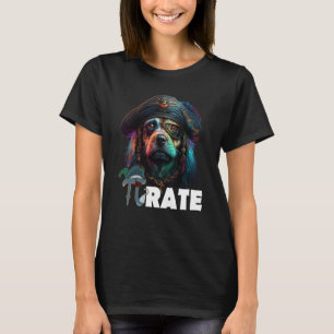 Pi Day Pi rate Dog 314 Wiskunde Science Teacher Do T-shirt
