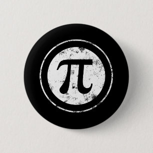 Pi Day Pi-Wiskunde Ronde Button 5,7 Cm