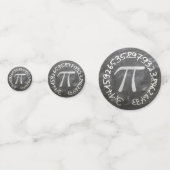 Pi Day PiDay Chalkboard Education Confetti (Voorkanten)