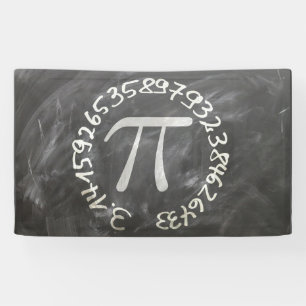 Pi Day PiDay Chalkboard Education Spandoek