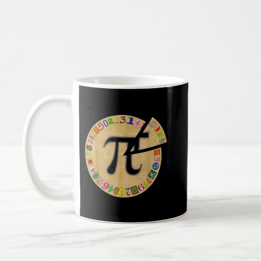 Pi Day Pie Funny Math Teacher Studentenkids Math L Koffiemok (Links)