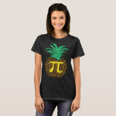 Pi Day Pineapple Math Teacher 3 14 Symbol Mathema T-shirt (Voorkant volledig)