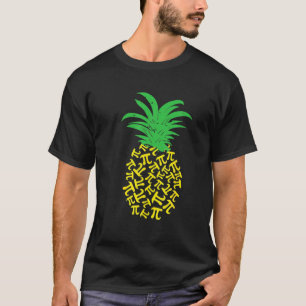 Pi Day Pineapple Wiskunde leraar 3.14 Symbol Gifts T-shirt