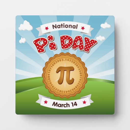 Pi Day Plaque (Devant)