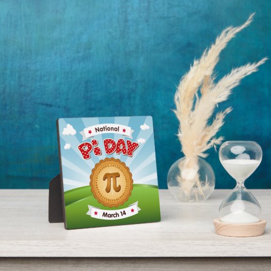 Pi Day Plaque (Insitu)