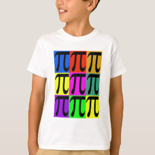 Pi Day POPART-cadeaus T-shirt