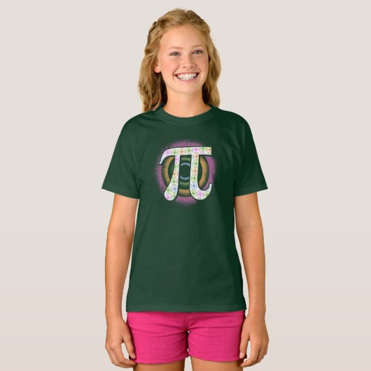 PI Day Science Nerd Fun Wiskunde T-shirt (Voorkant volledig)