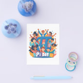 Pi Day Squad Celebration Design Flyer (Enkel)