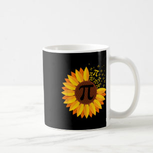 Pi Day Sunflower Pi Number Symbool Wiskunde Gevoel Koffiemok