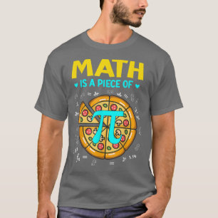 Pi-day Wiskunde is een stuk Wiskunde met bitza T-shirt