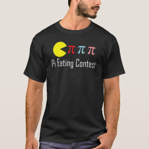 Pi Day Wiskunde Science Pi Eating Contest Mix 1 T-shirt