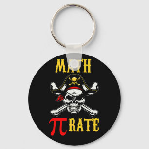 Pi-day Wiskunde Wiskunde Pi-rate piraat Sleutelhanger