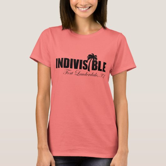 Pi de noir indivisible de LAUDERDALE - le T-shirt (Devant)